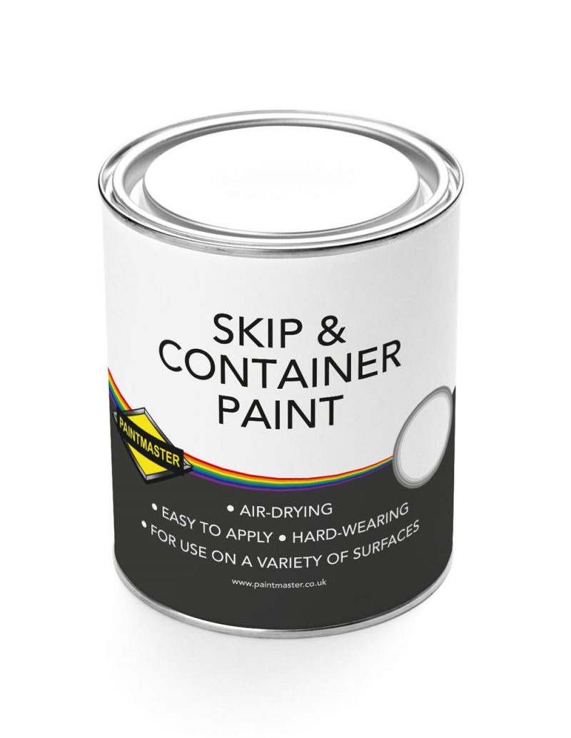 skip container paint