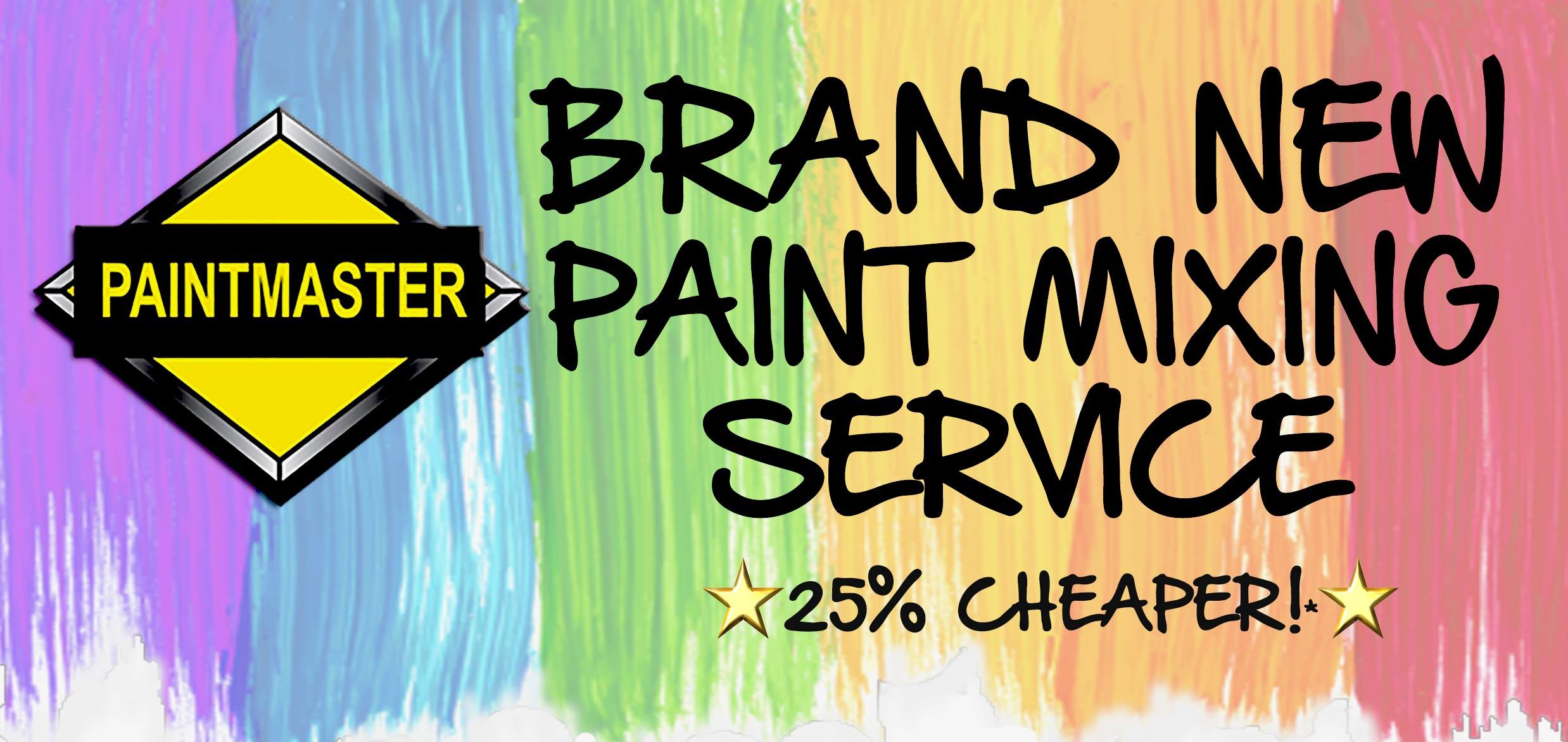 Paintmaster Mixing service