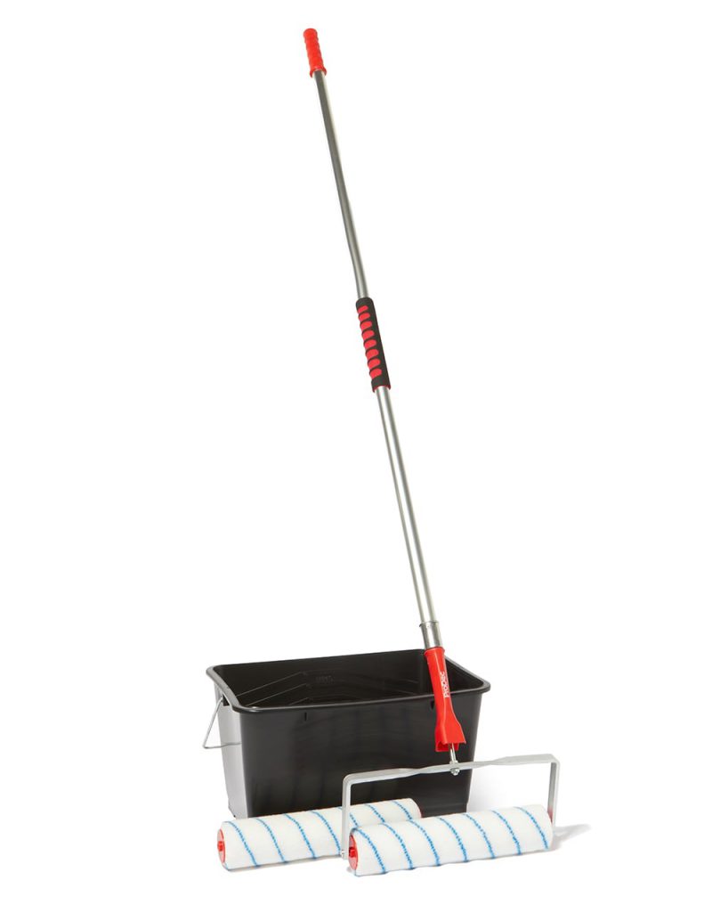 Paint Roller Set with Bucket 12" Floor Paintmaster