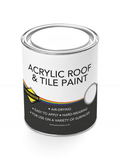Acrylic roof and tile paint