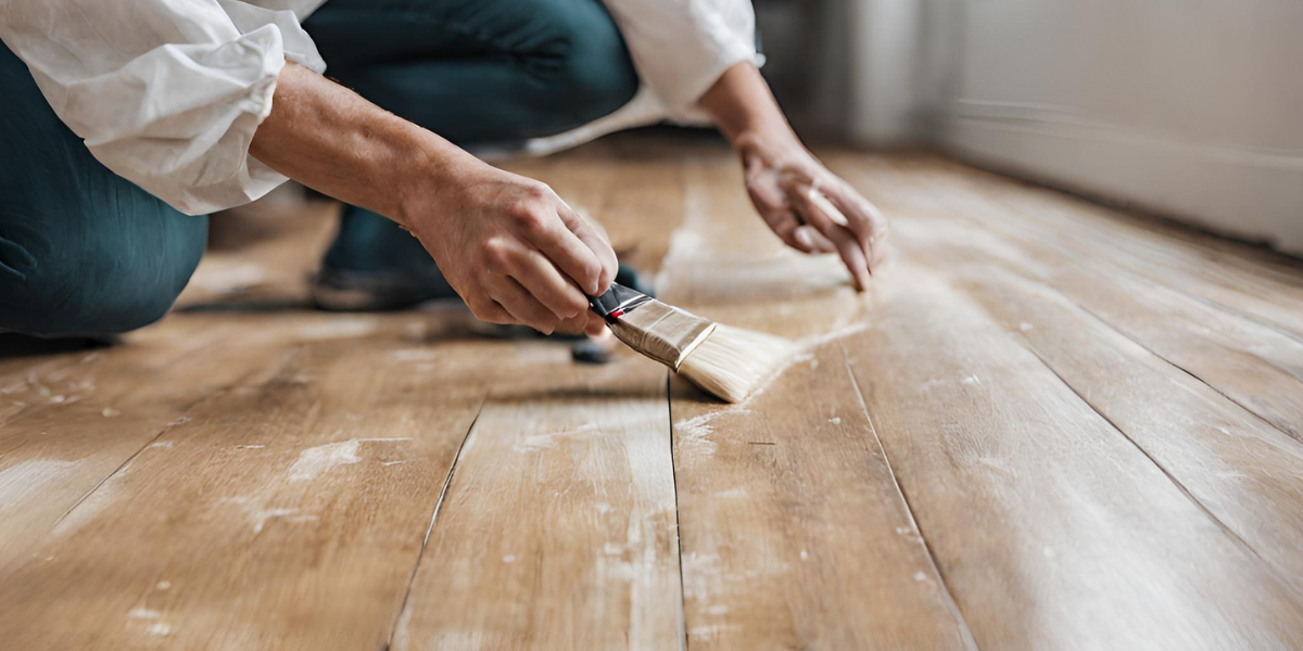 Painting wooden floor guide